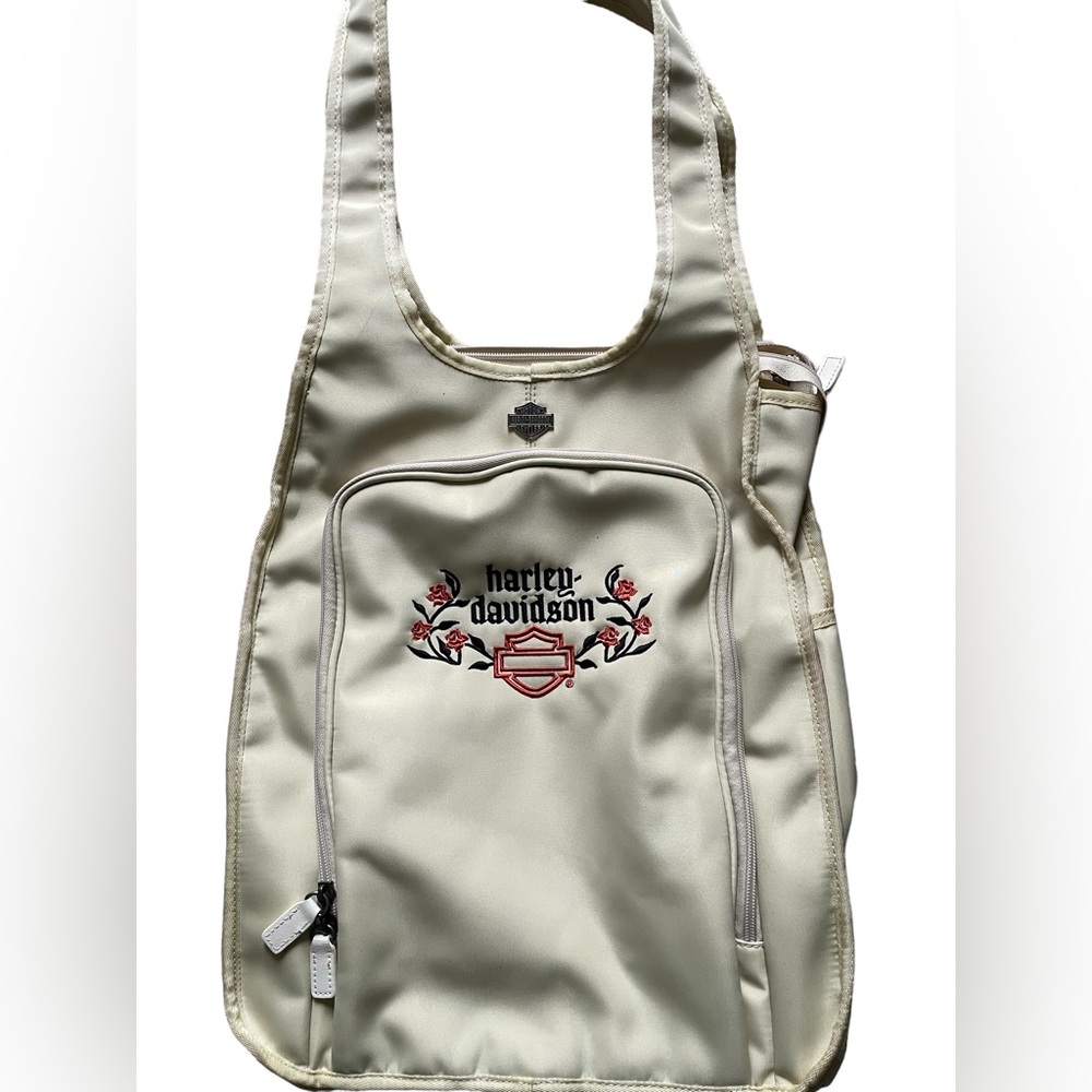 Harley Davidson Nylon Embroidered bag‎